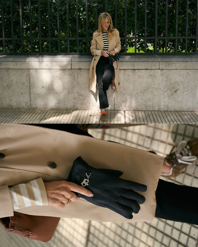 Mariana Fabbiani enfrentó la temporada de frío con el abrigo tendencia del otoño e invierno