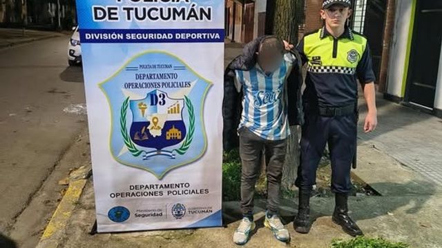 La intervención tuvo lugar durante el encuentro por el torneo entre Atlético Tucumán y Banfield, con controles reforzados en el ingreso al estadio.