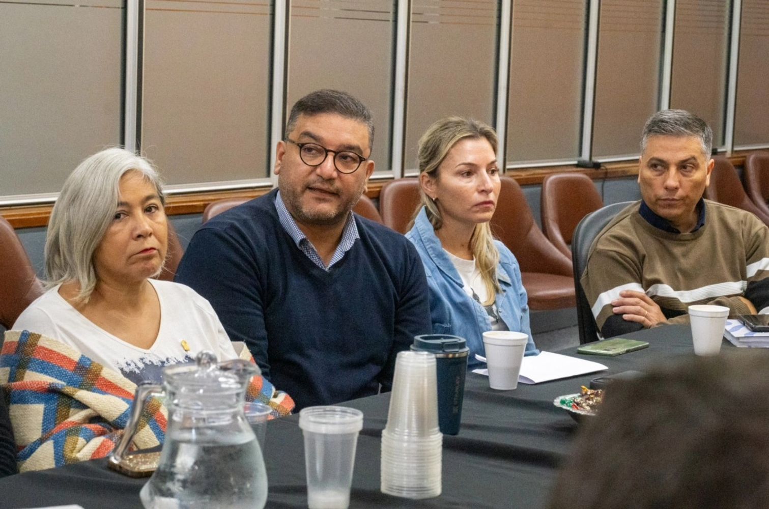 El Juez Martínez Demo se reunió con autoridades por las amenazas en los establecimientos educativos
