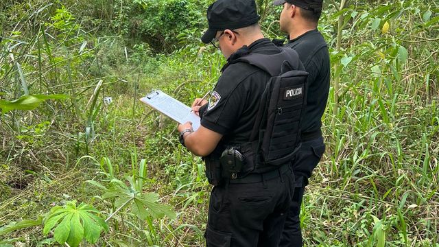 Hallaron restos óseos humanos en Puerto Esperanza e investigan su identidad.