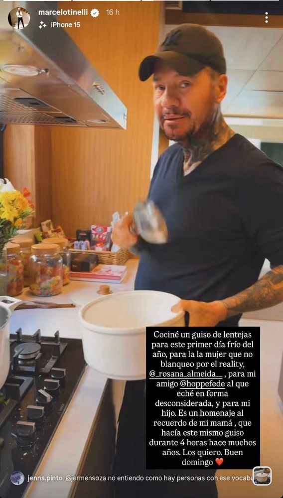 Marcelo Tinelli sobre los rumores de romance