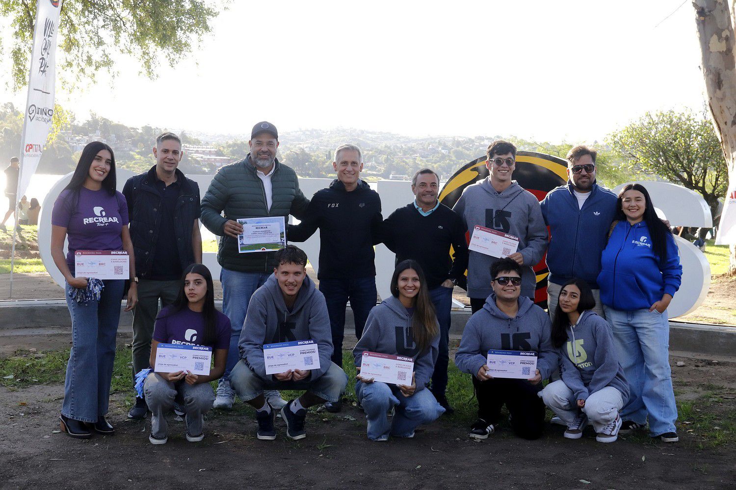 Villa Carlos Paz suma un nuevo punto panorámico destinado a la foto grupal