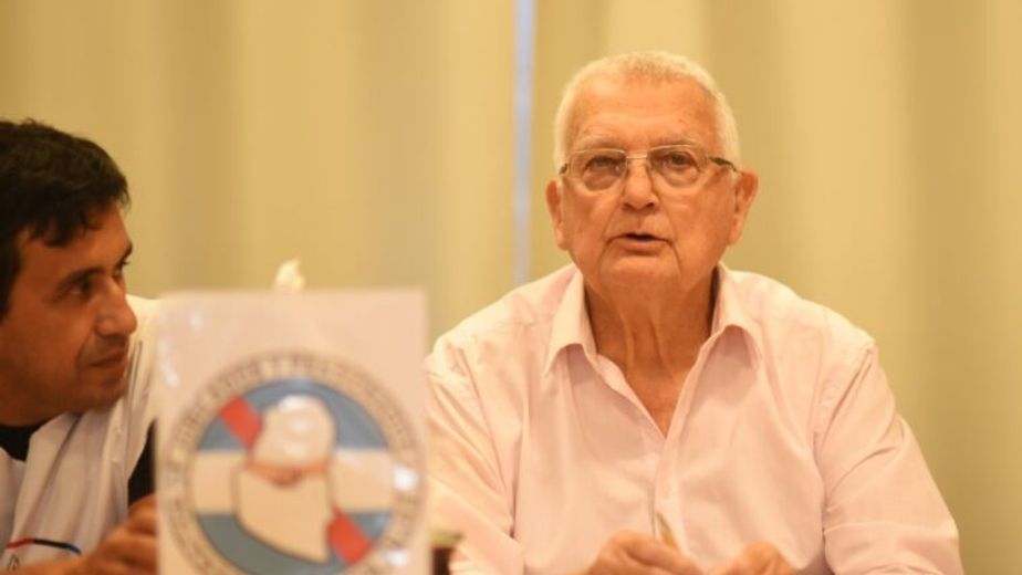 Dolor en Entre Ríos por la muerte de Ercilio Aimone, referente de los jubilados