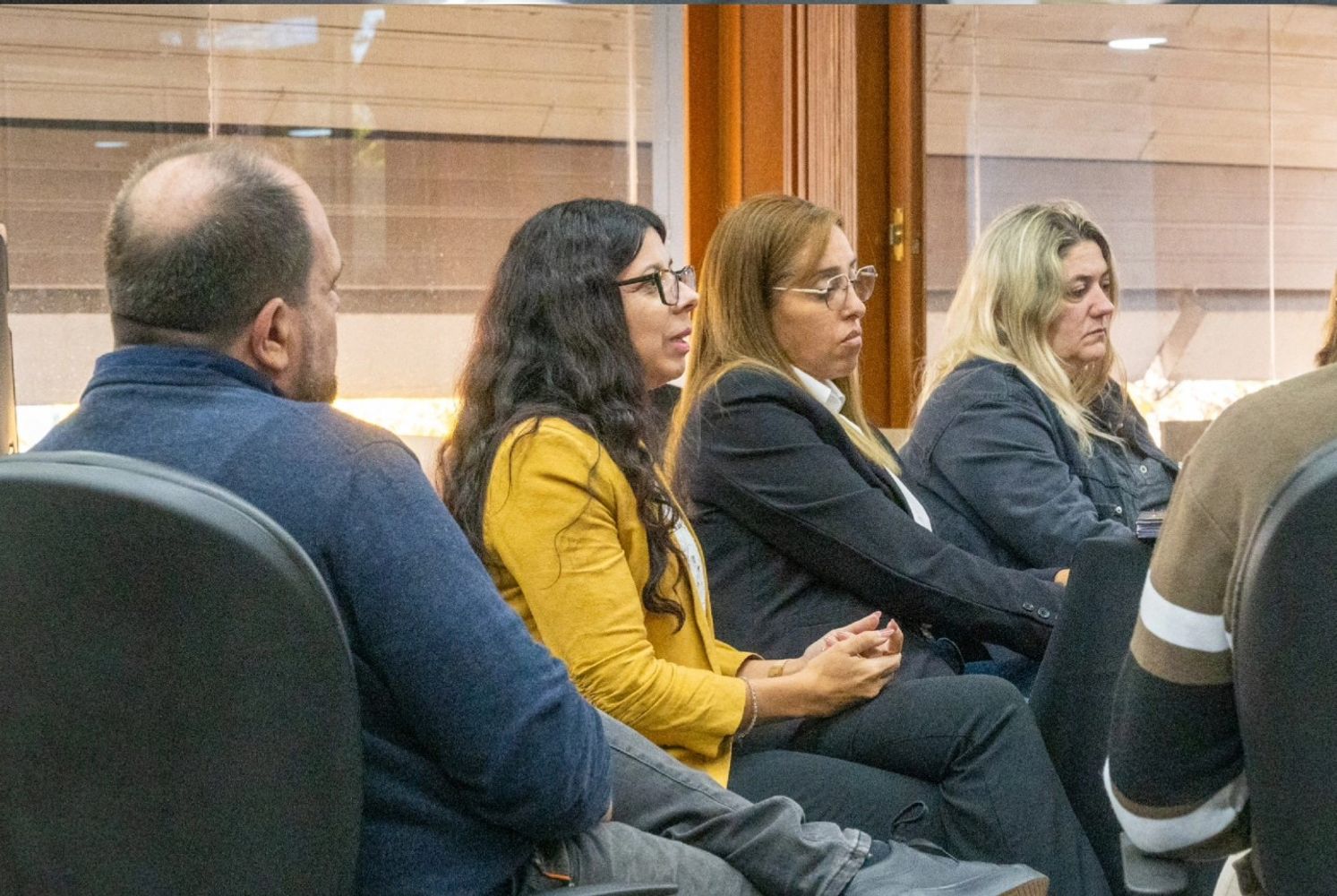 El Juez Martínez Demo se reunió con autoridades por las amenazas en los establecimientos educativos