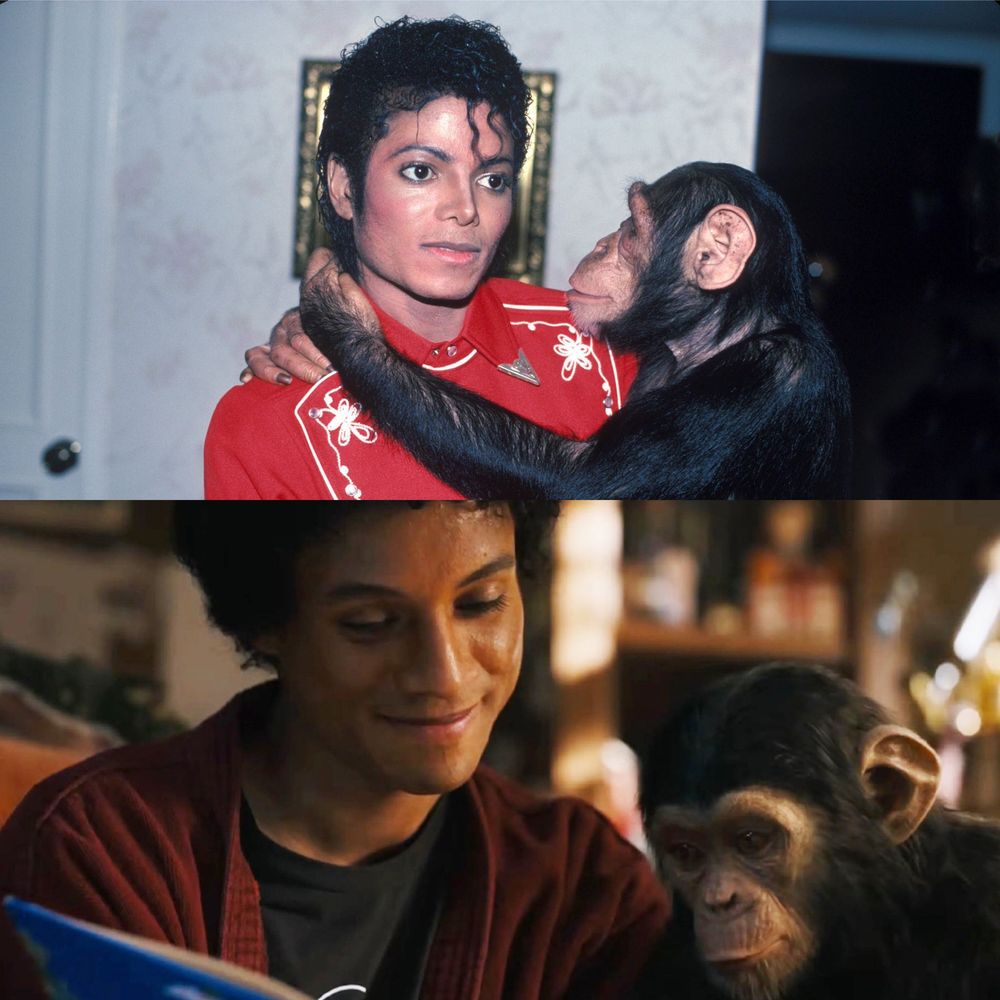 La biopic "MICHAEL" apostó por la tecnología CGI para dar vida al famoso chimpancé, evitando el uso de animales reales tras un acuerdo estratégico con PETA.