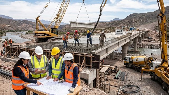 Paraguay financiará el 100 % de nuevo puente binacional con la Argentina, lo que permitirá completar el trazado del Corredor Vial Bioceánico "Capricornio". (Imagen ilustrativa)