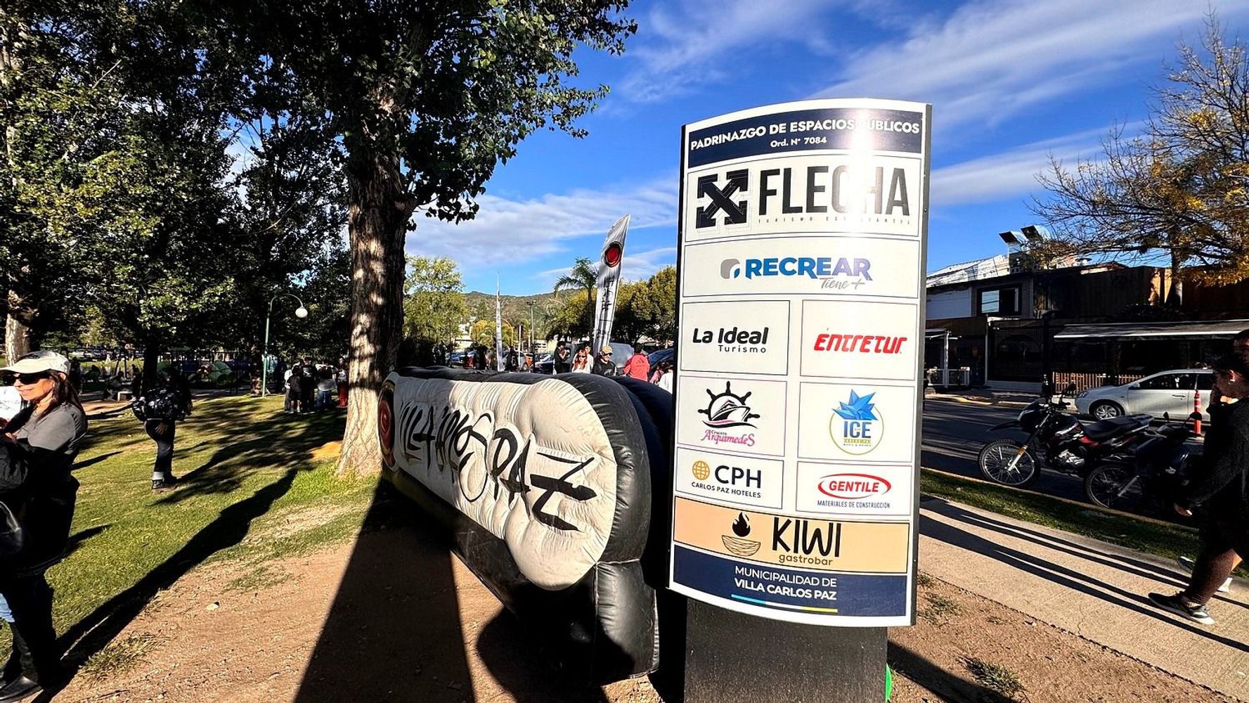 Villa Carlos Paz suma un nuevo punto panorámico destinado a la foto grupal