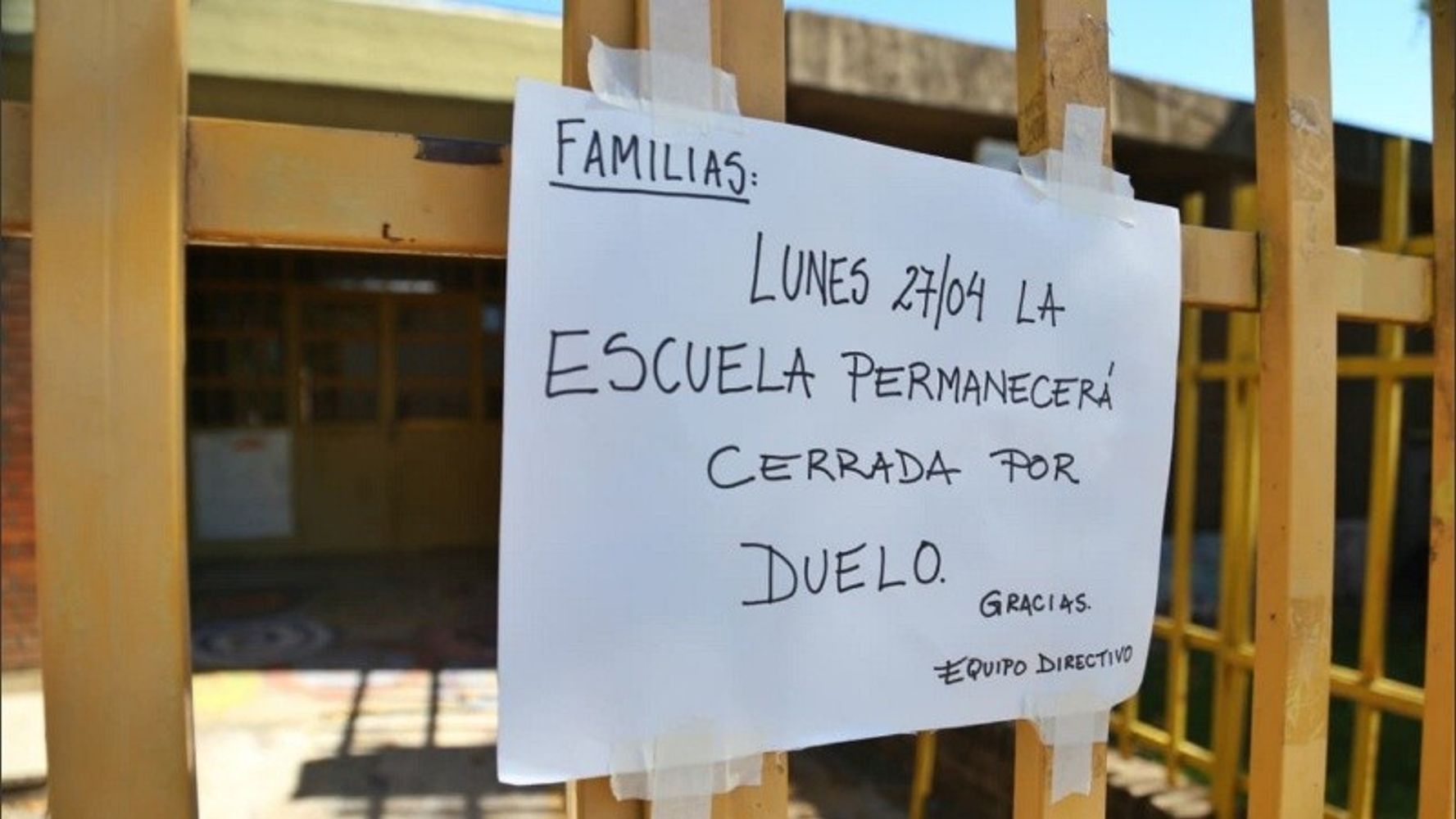 Niña murió en una escuela de Rosario