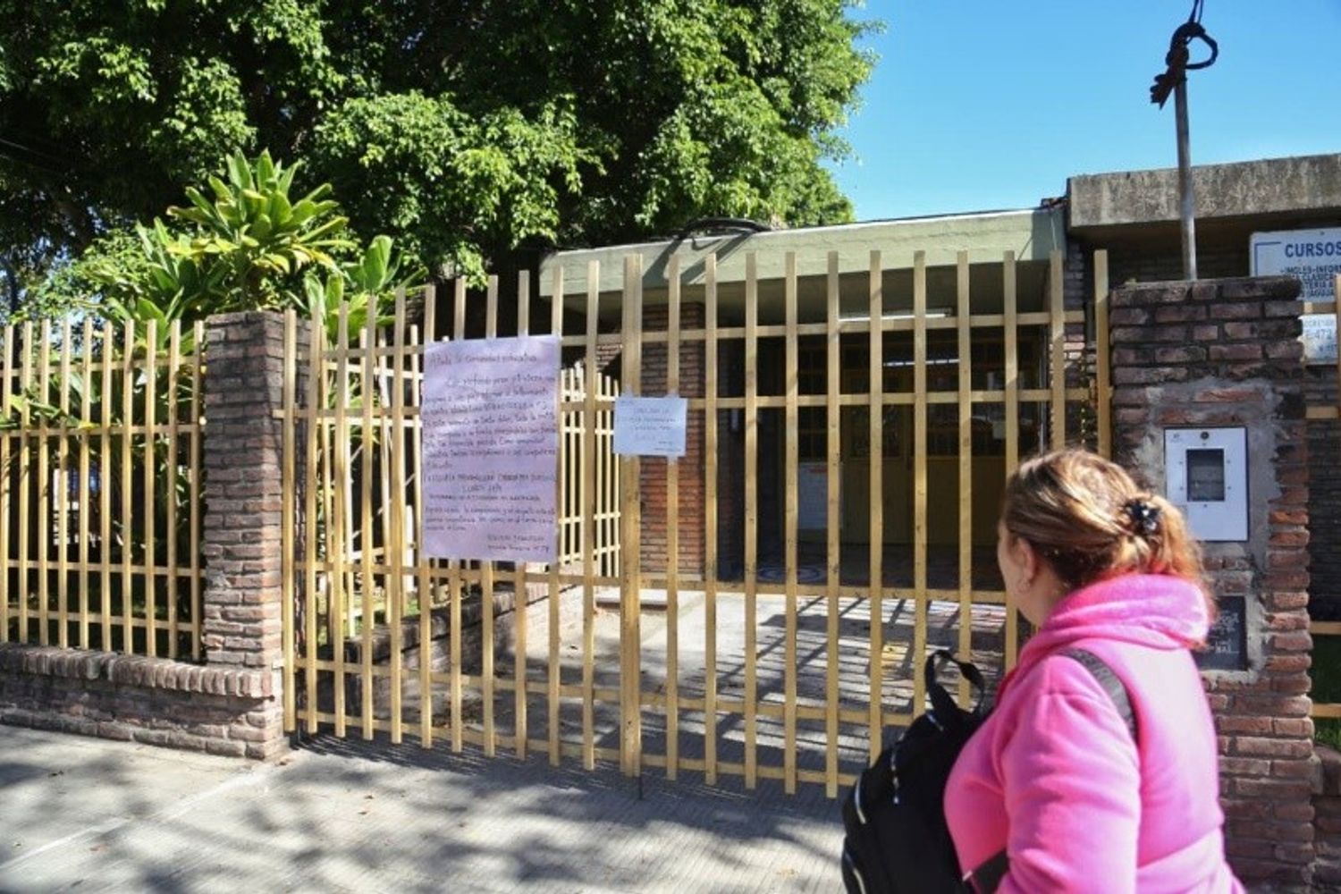 Niña murió en una escuela de Rosario
