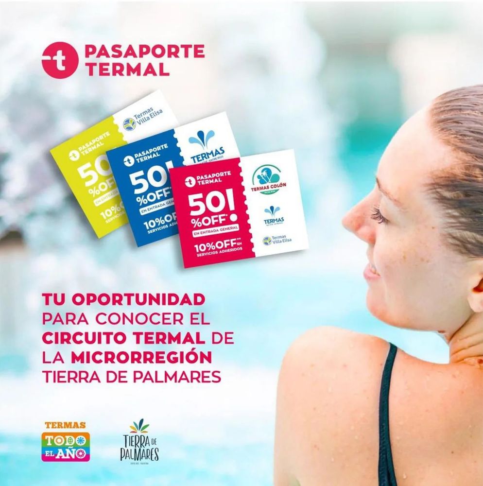 Tierra de Palmares lanzó su propuesta turística para temporada baja con foco en el Pasaporte Termal.