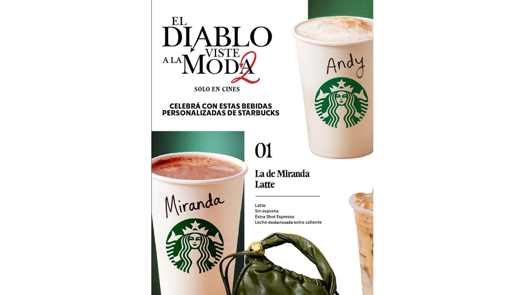 Las bebidas exclusivas.