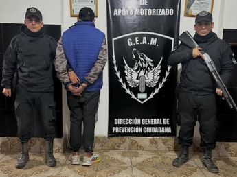 Robo con arma blanca: un aprehendido en Camino del Perú y calle México