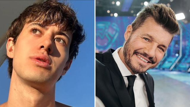 Dante Ortega y Marcelo Tinelli