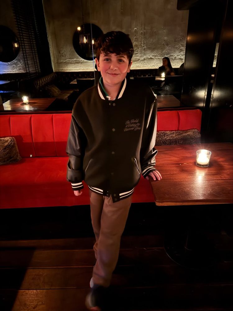 Dante Barbera, actor de 12 años.