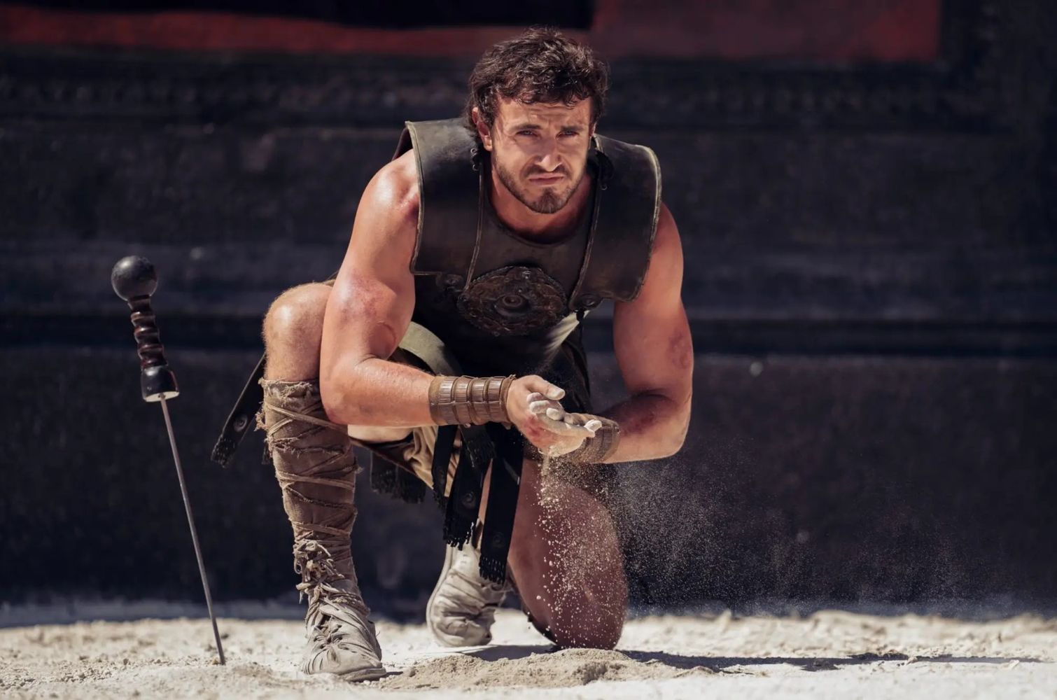 Paul Mescal toma el relevo en la arena romana como el nuevo protagonista de Gladiator 2.