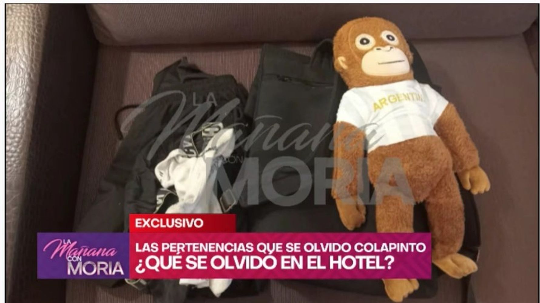 Estos son los íntimos elementos que se olvidó en el hotel Franco Colapinto.