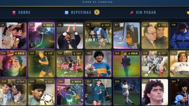 D10S ETERNO, el álbum virtual de Diego Maradona