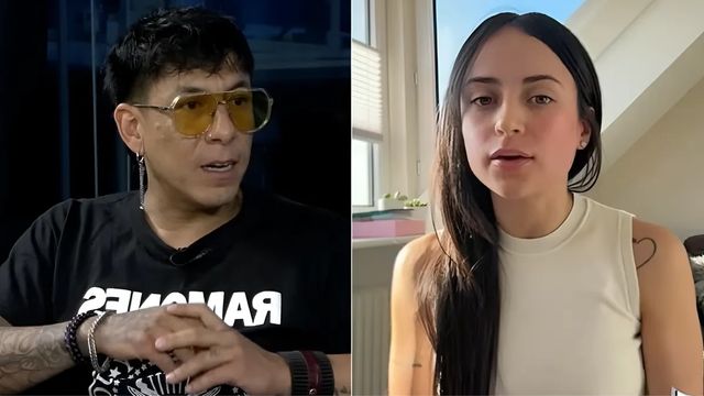 Brian Sarmiento y su ex