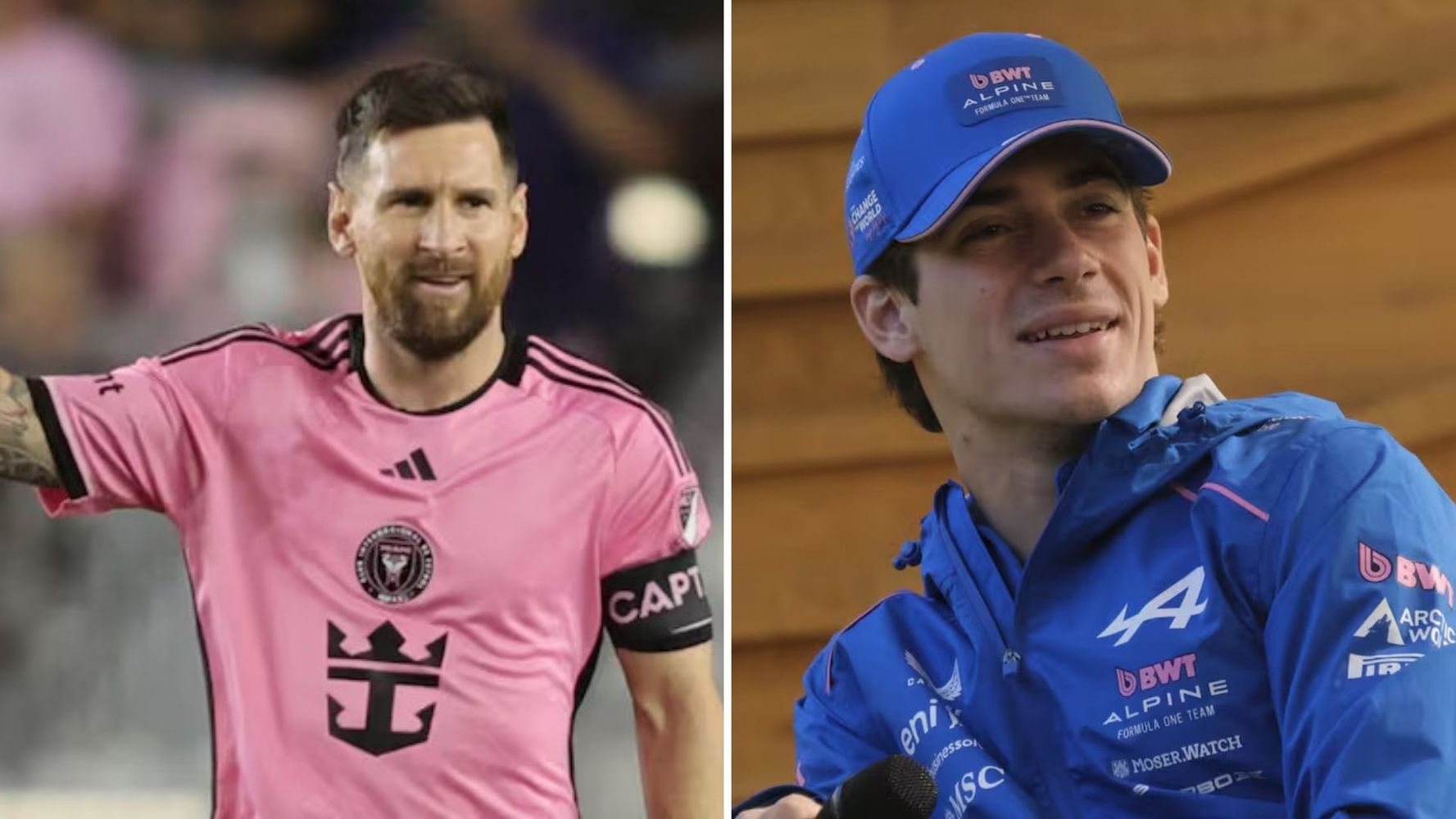 Messi y Colapinto