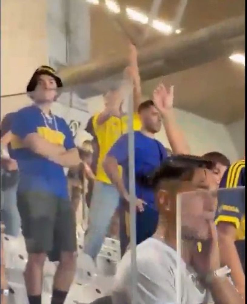 Hincha de Boca acusado de gestos racistas