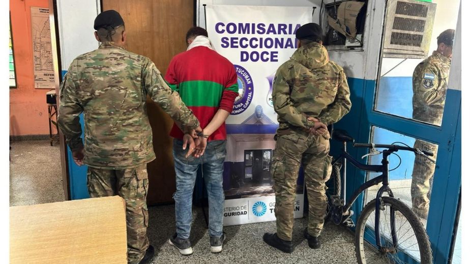 Robó un celular, escapó en bicicleta y terminó detenido