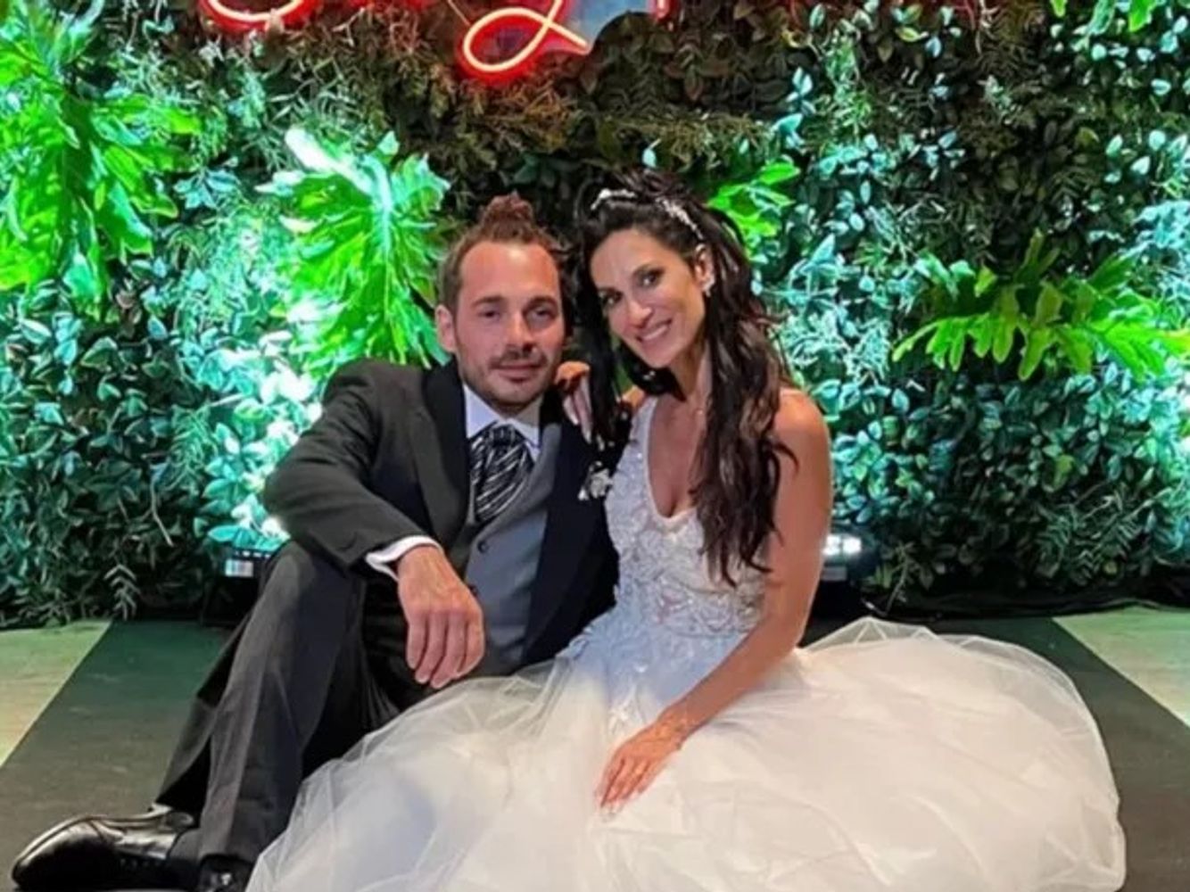 Silvina Escudero y su marido