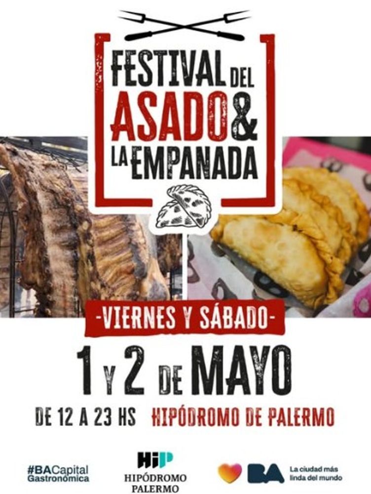 Llega el Festival del Asado y la Empanada 2026 con entrada gratis: dónde será y qué se podrá comer