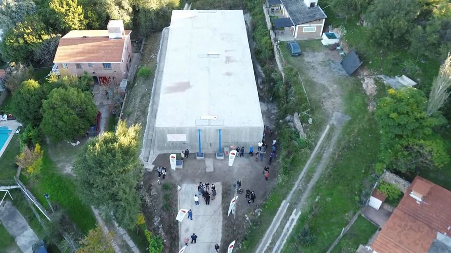 Carlos Paz inauguró un nuevo reservorio de agua para los distritos Centro y Oeste