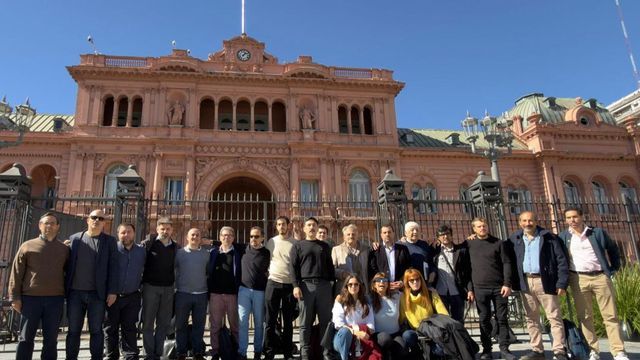Periodistas con la entrada prohibida a la Casa Rosada