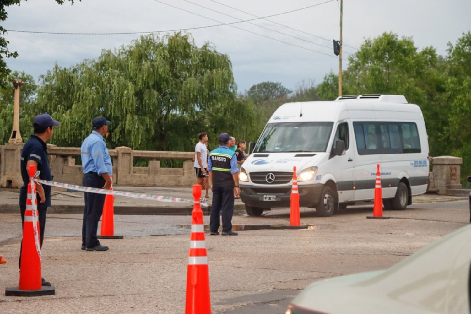 Operativos y cortes de tránsito.