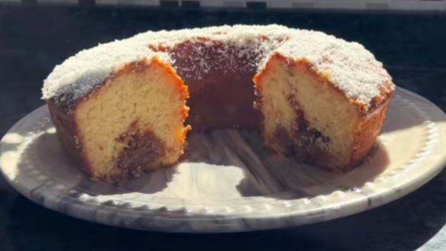 La torta matera de coco y dulce de leche ideal para la tarde.