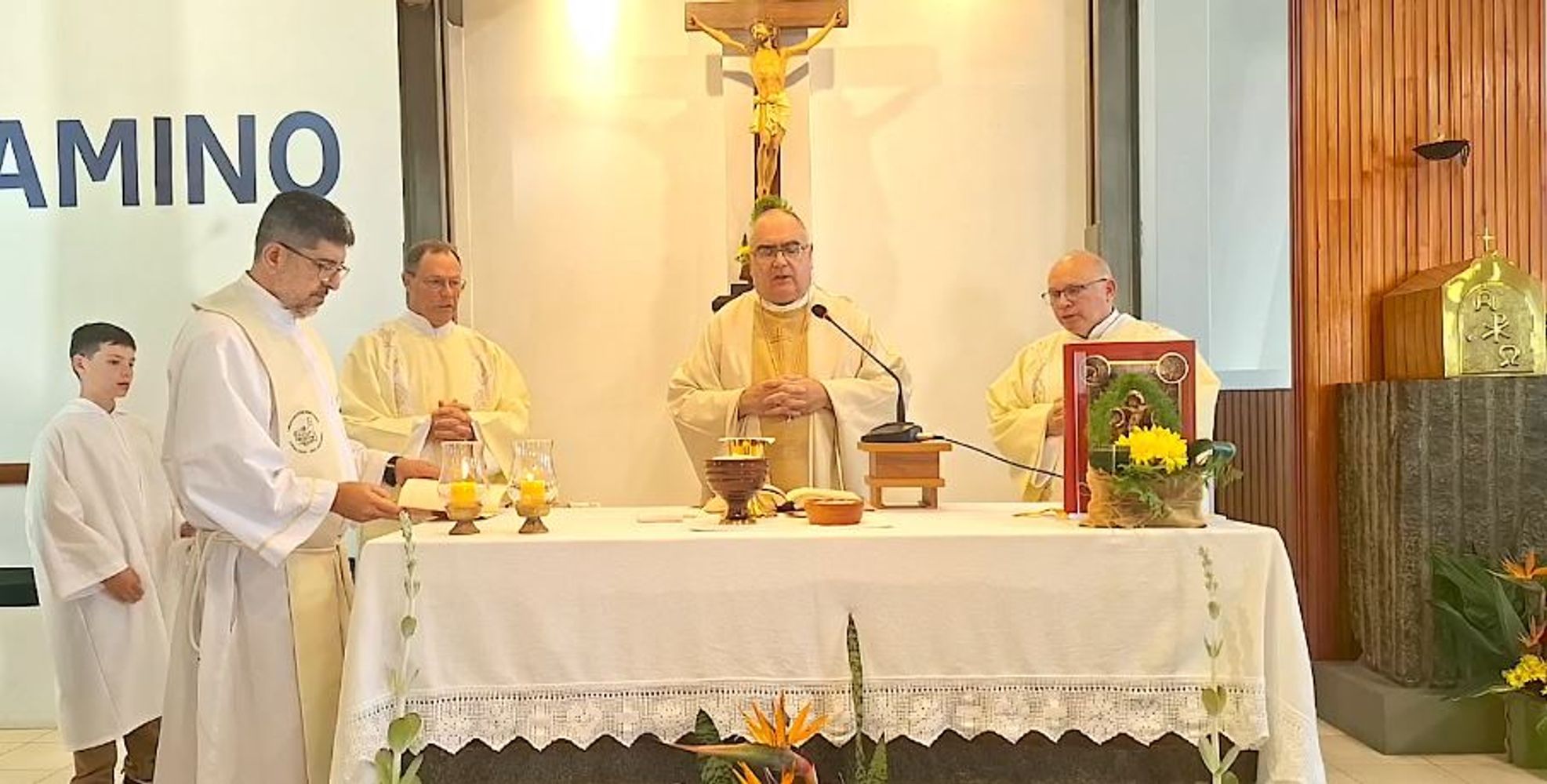Se realizó la Misa y Procesión en honor a San José en Arroyito en el Día del Trabajo
