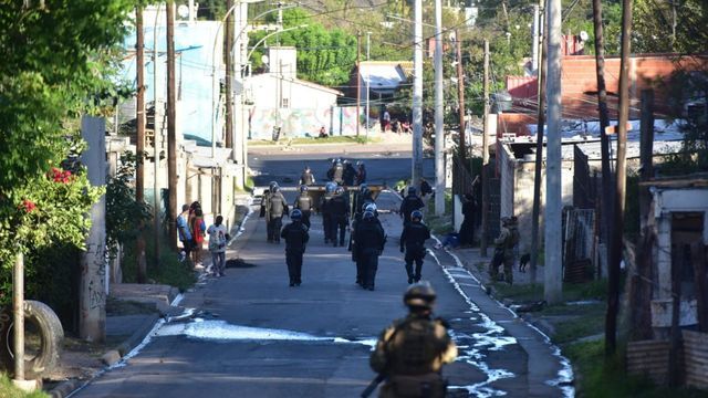 Los detalles de los disturbios en barrio Bajo Pueyrredón.