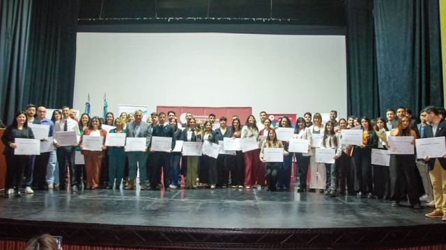 Nuevos egresados de la Universidad Provincial del Sudoeste