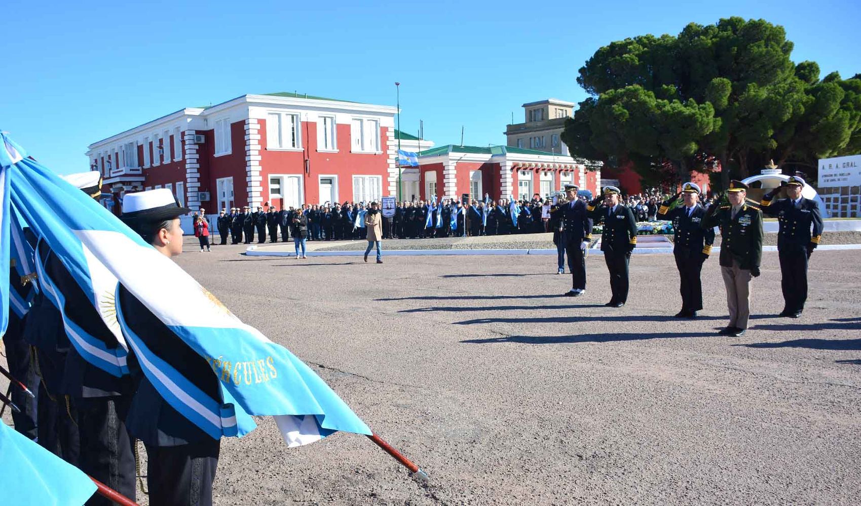 Ceremonia central 44° aniversario del hundimiento del Crucero ARA General Belgrano.