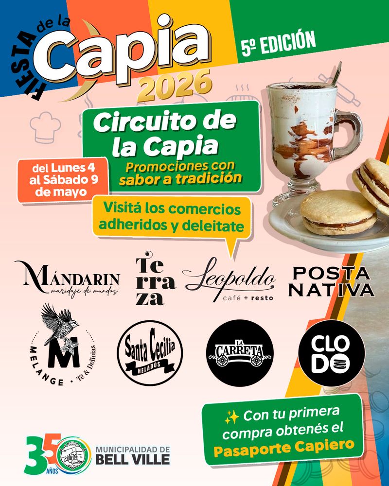 Bell Ville se prepara para recibir una verdadera fiesta.