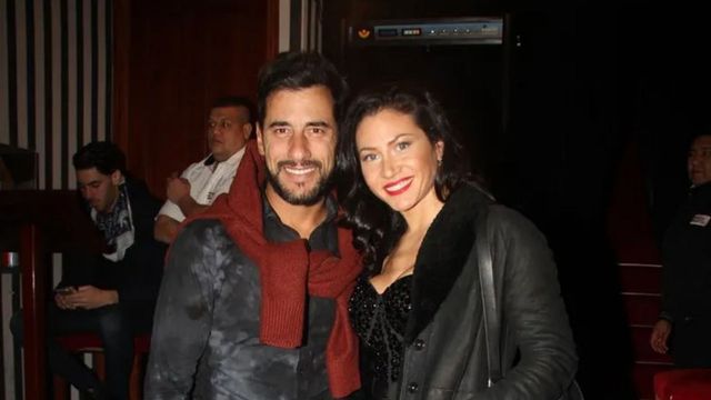 Martín Lamela y Adabel Guerrero.