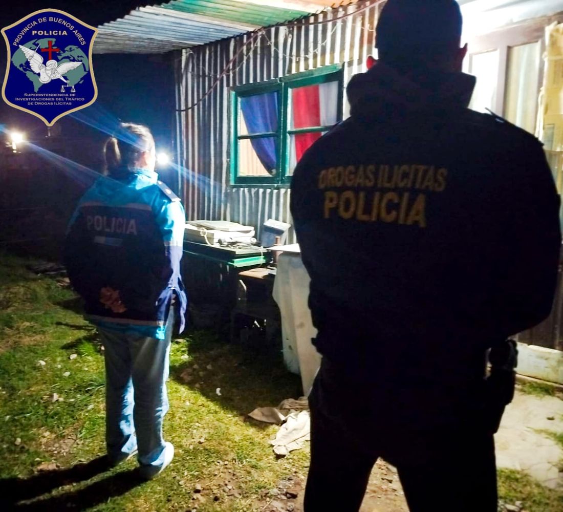 Operativo por drogas De la Garma