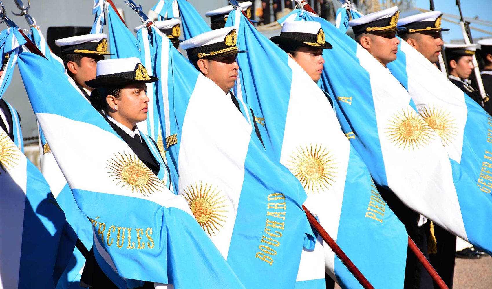 Ceremonia central 44° aniversario del hundimiento del Crucero ARA General Belgrano.
