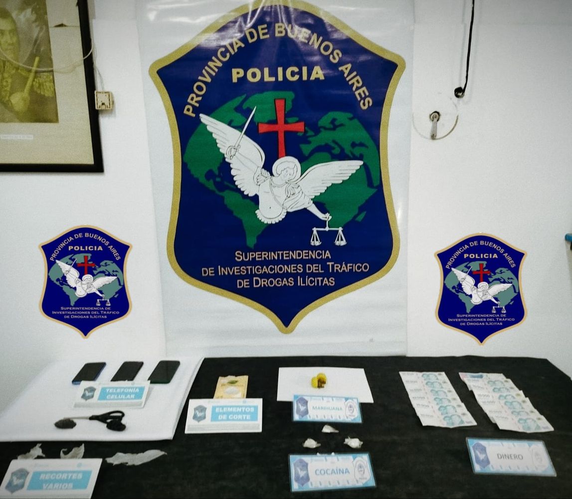 Operativo por drogas De la Garma