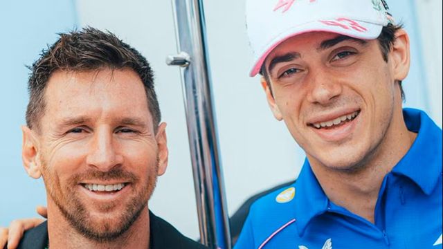 Messi y Colapinto