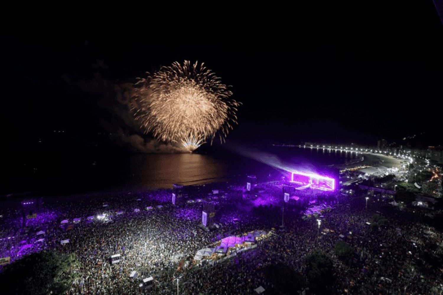 Shakira en Copacabana