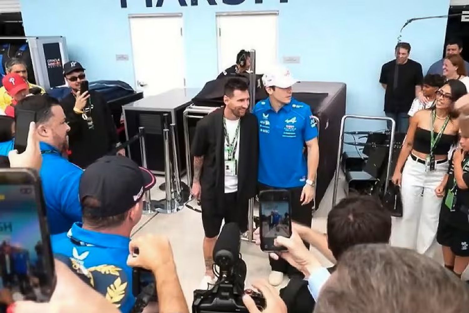 Messi y Colapinto