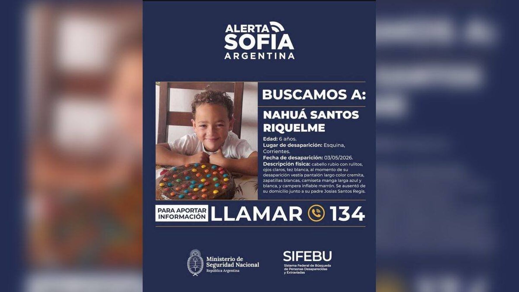 Yosía Santos Regis secuestro a Nahuá, su hijo de 6 años