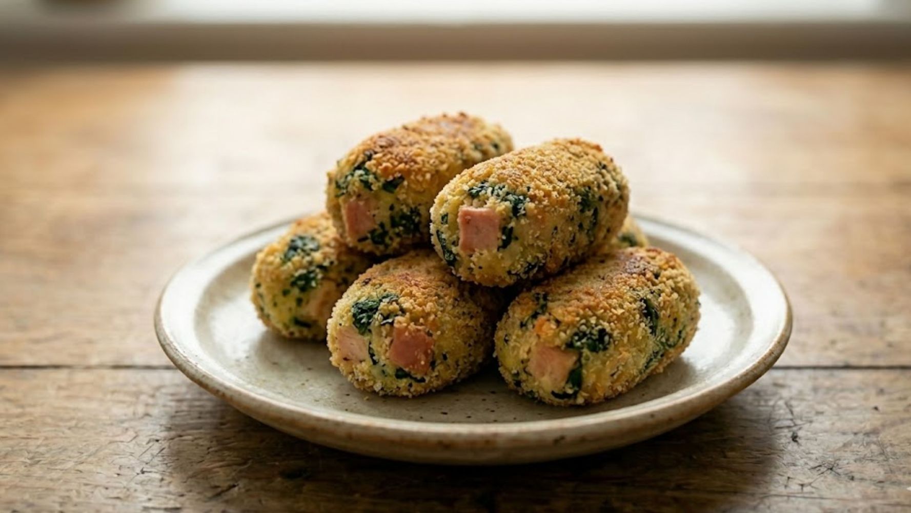 Croquetas de acelga.