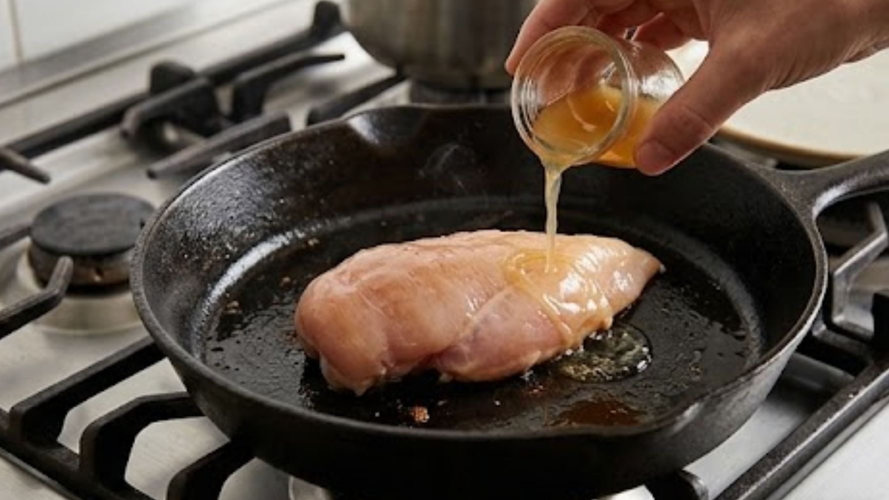 La forma de hacer la pechuga de pollo.