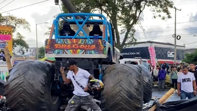 Tragedia con una Monster Truck