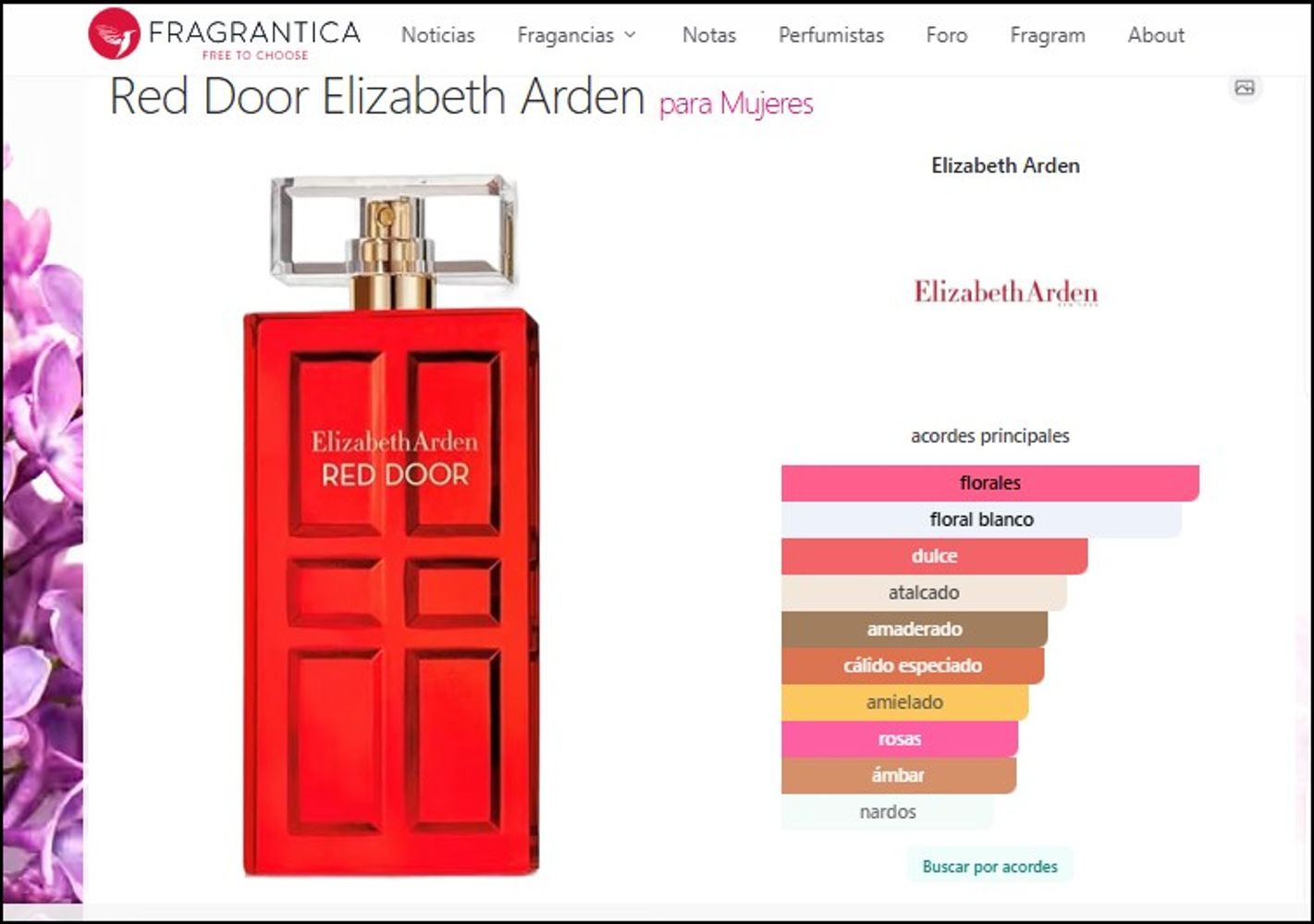 Un clásico de los 80 que sigue vigente: Red Door marcó una era en la perfumería femenina.