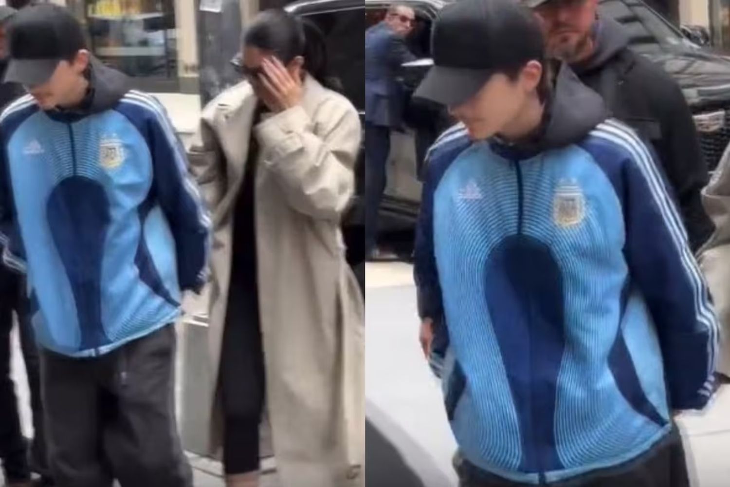 Timothée Chalamet sorprendió con una campera de la selección argentina durante una salida en Nueva York.