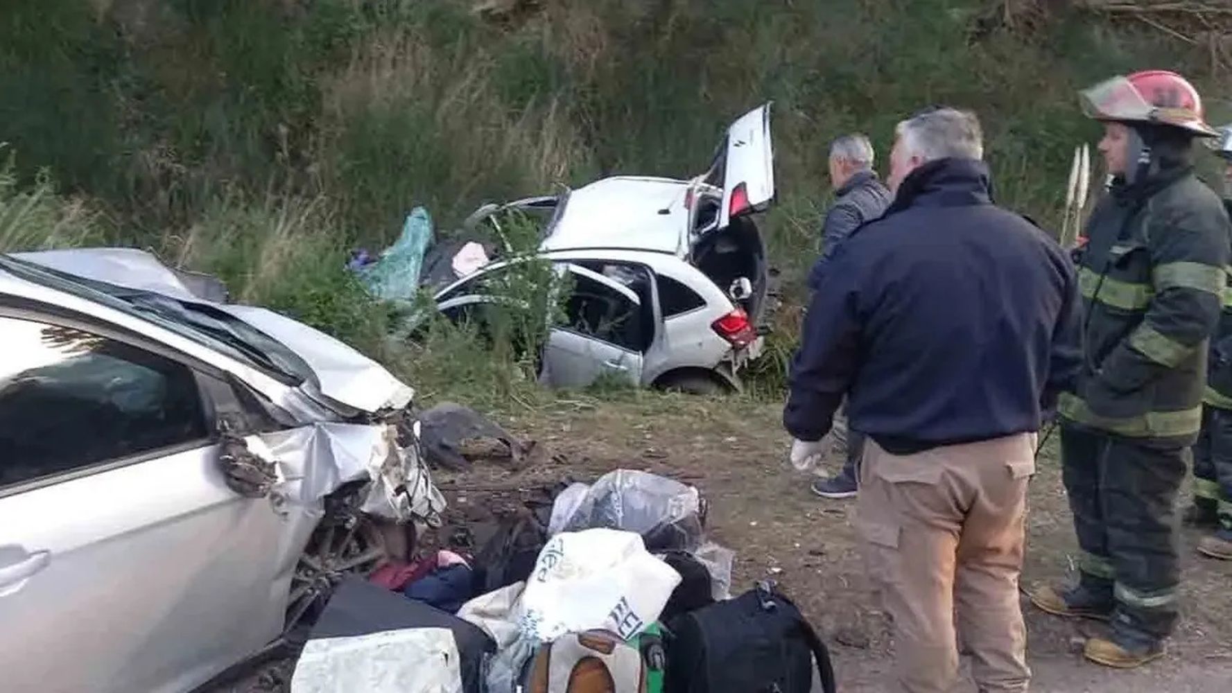 Fatal accidente en Tornquist.